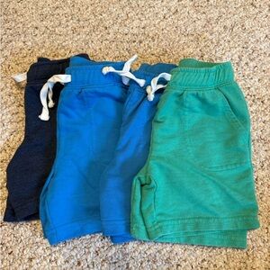 Cat & Jack Kids' Blue and Green Shorts Set